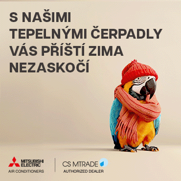 Klimatizace, tepelná čerpadla a rekuperační jednotky japonského výrobce Mitsubishi Electric