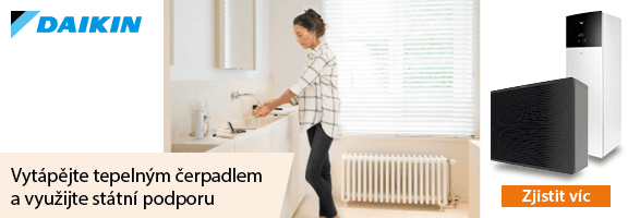 Daikin – Tepelné čerpadlo nebo klimatizace se státní podporou