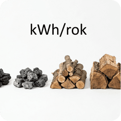 Přepočet energie tuhých paliv